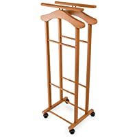 ARREDAMENTIITALIA Arredamenti Italia Galán de Noche para Dormitorio Clever- Madera - Color: Madera de Cerezo Ar-It il…